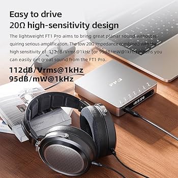 Amazon.com: FiiO FT1 Pro Open-Back Planar Magnetic Wired Hi-Fi