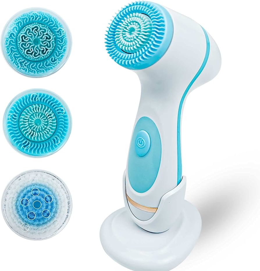 Amazon | JOYKER 洗顔ブラシ 電動 シリコン 音波洗顔 回転式 ボディ