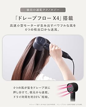 Amazon | シャープ ヘアドライヤー IB-WX901-W プラズマクラスター