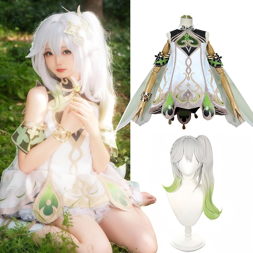 Amazon.co.jp: [NOKIJP] 原神 コスプレナヒーダ コスプレ衣装 草神