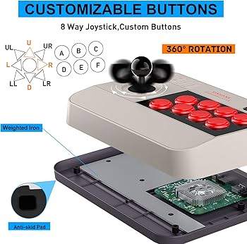 Kinhank Super Console Arcade Game Console,Arcade Stick X3 with