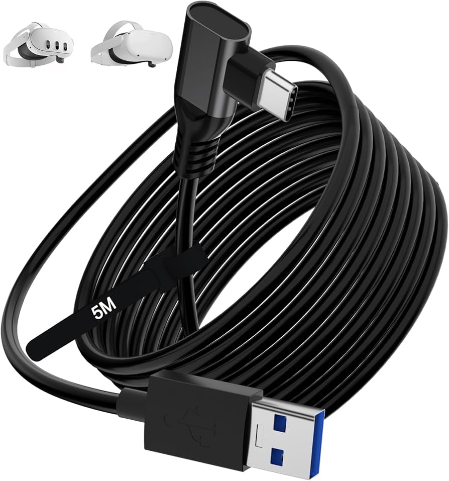 Amazon.co.jp: リンクケーブル 5M 対応Quest 3/2/1/Pro/Pico4 linkとの