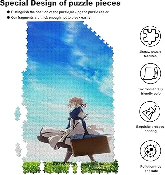 Amazon.co.jp: ヴァイオレットエヴァーガーデン パズル ジグソーパズル