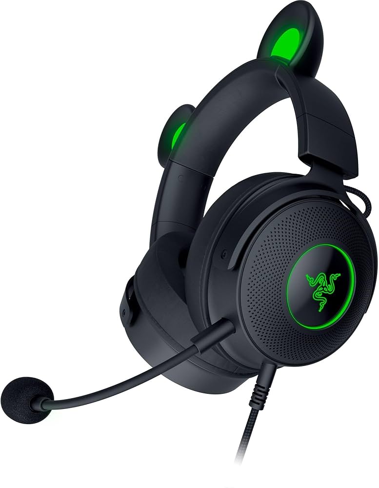 Amazon.com: Razer Kraken Kitty Edition V2 Pro - Wired RGB Gaming