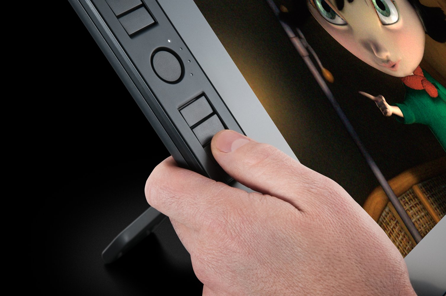 Amazon.co.jp: Wacom 液晶タブレット 大画面21.3インチ 画面に