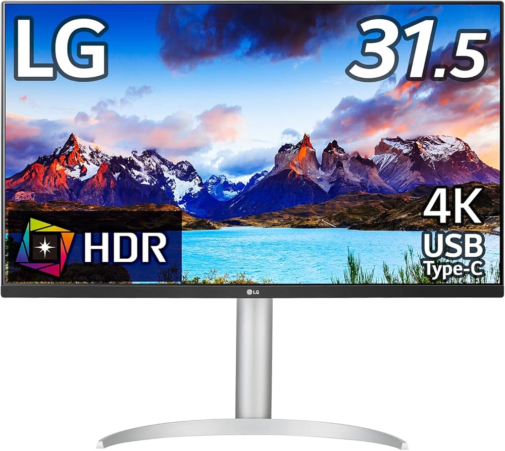 Amazon.co.jp: LG モニター ディスプレイ 32UP550-W 31.5インチ/4K/VA