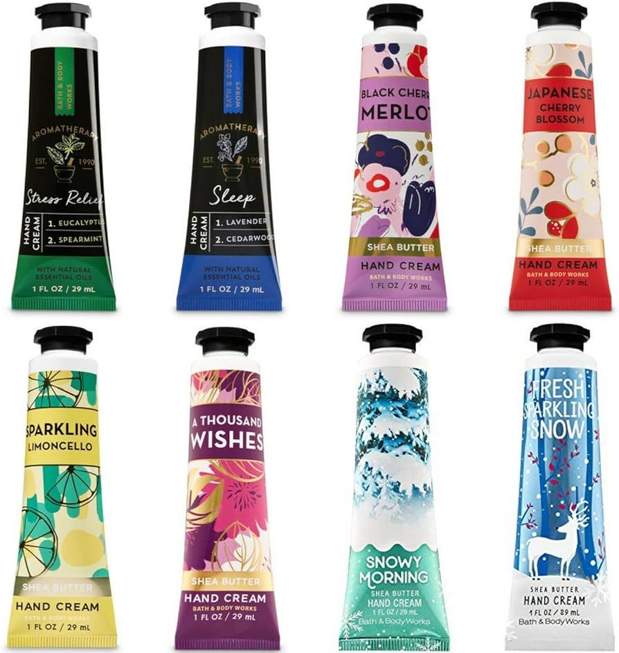 Amazon.co.jp: バスアンドボディワークス ハンドクリーム3本セット