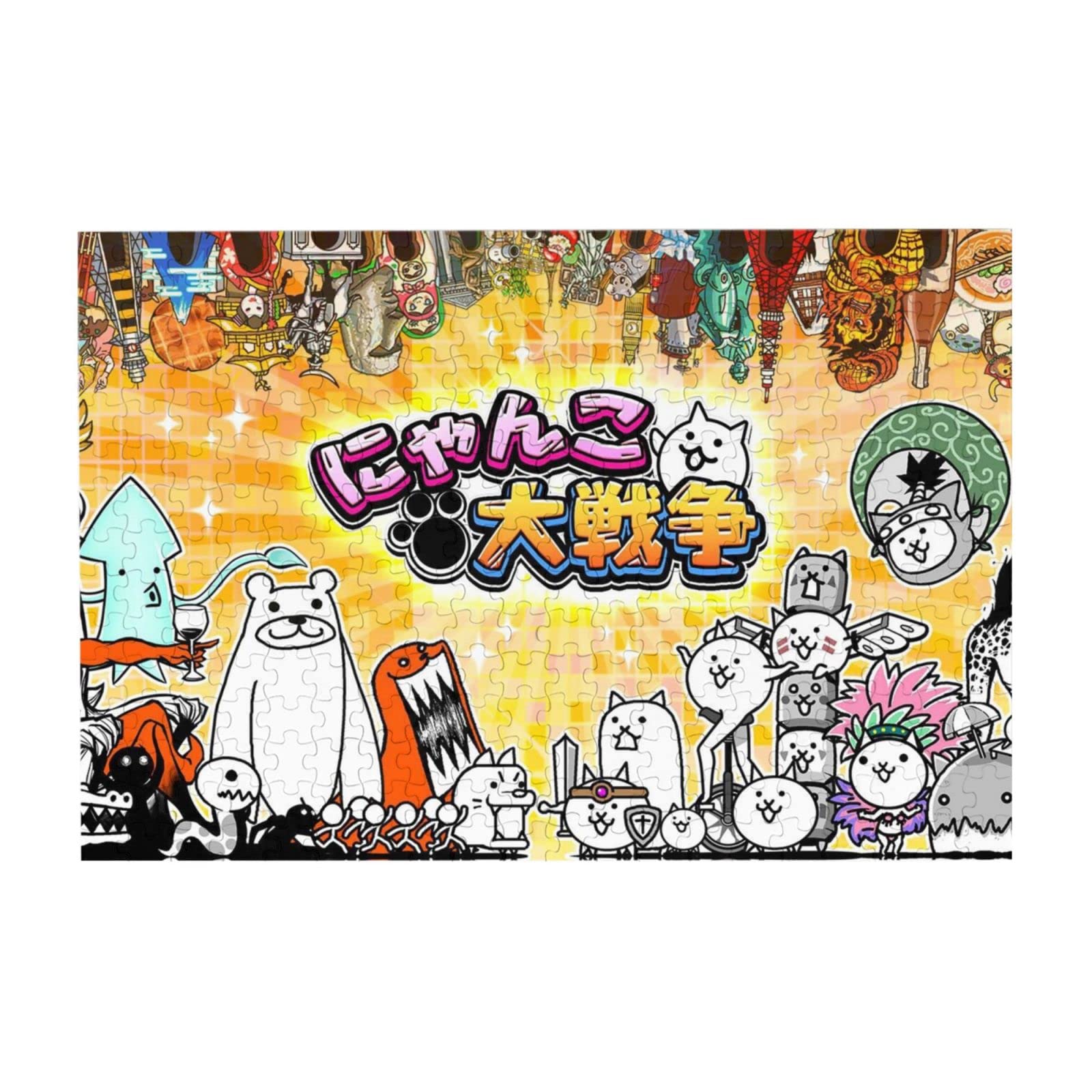 Amazon.co.jp: 300ピース ジグソー パズル にゃんこ大戦争 (2) 大人