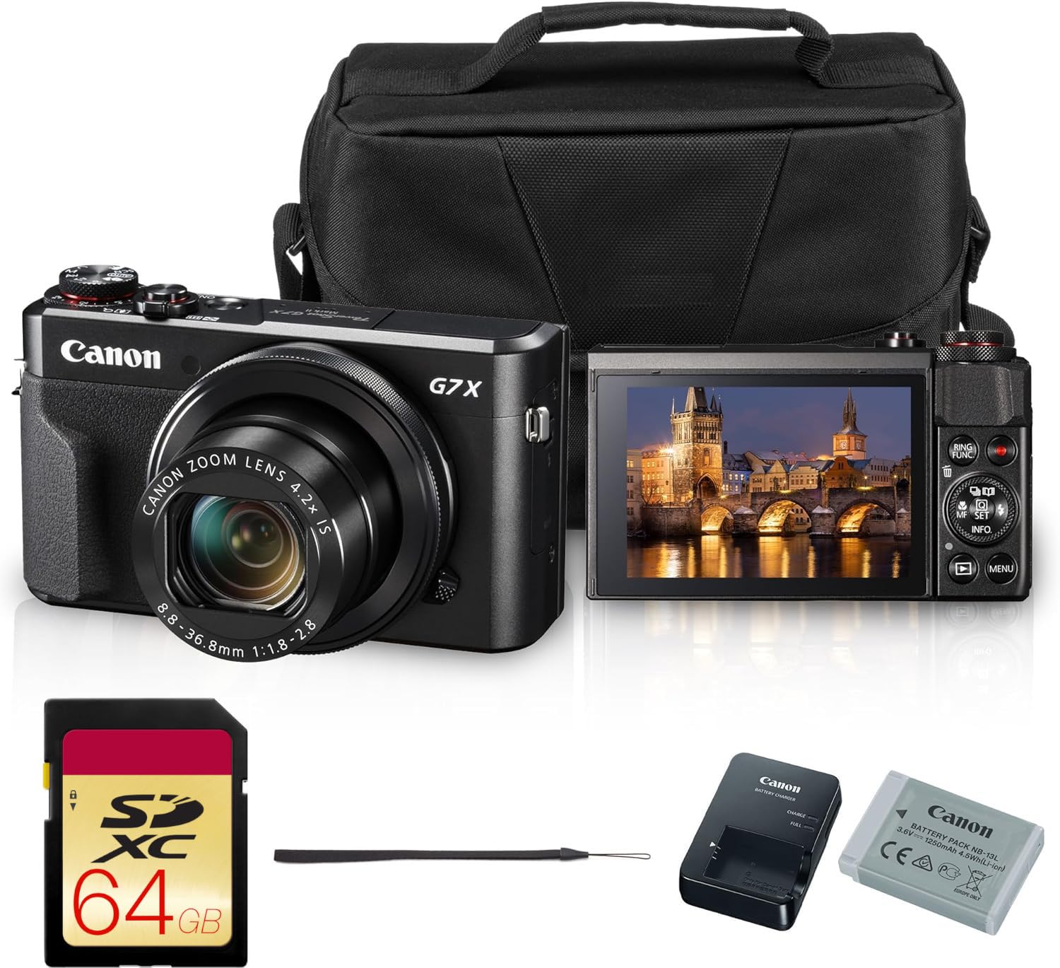 Amazon.com : Canon PowerShot G7 X Mark II Digital Camera (Black