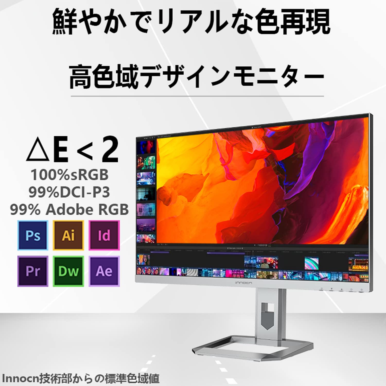 Amazon.co.jp: ミニLED 4Kモニター INNOCN M2U 4K 27インチ HDR1000