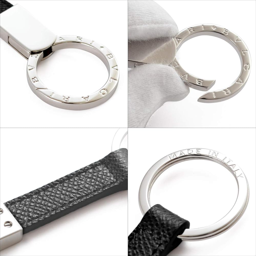 Amazon.co.jp: (ブルガリ) BVLGARI ダブル キーリング キーホルダー