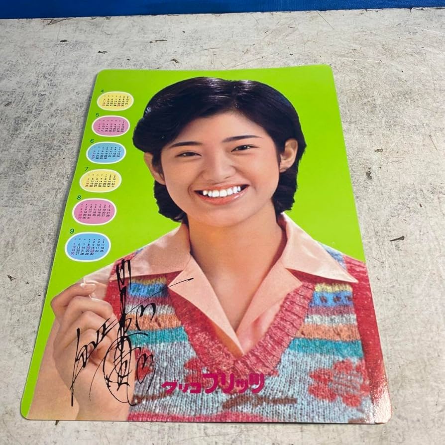 Amazon.co.jp: 山口百恵、三浦友和、江崎グリコ プリッツ 下敷き 1977