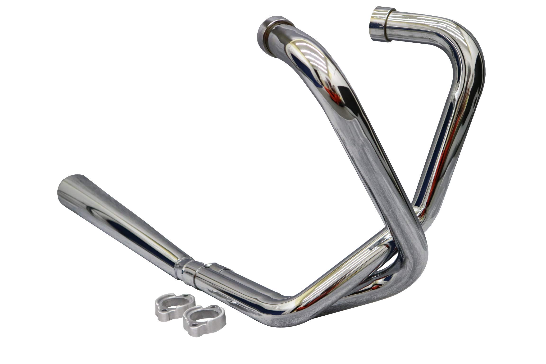 Amazon | メッキ GS400 クロス TNメガホン マフラー | スリップ