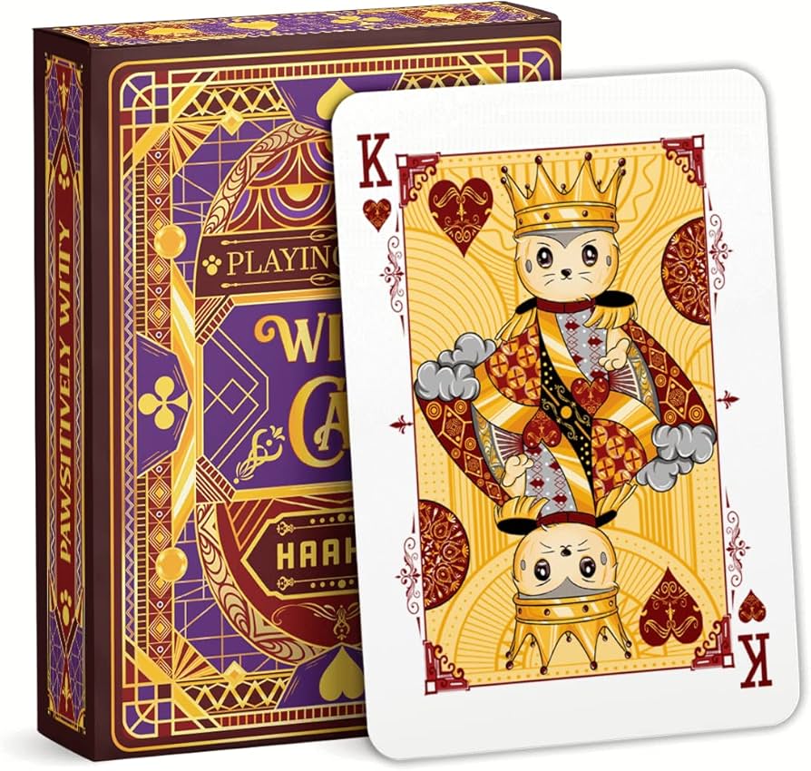 Amazon.co.jp: HAAKUN Witty Cat トランプ かわいいペットがテーマの