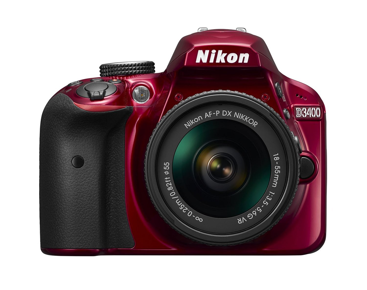 Amazon.com : Nikon D3400 w/ AF-P DX NIKKOR 18-55mm f/3.5-5.6G VR