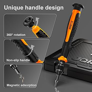 Amazon | JOREST 40個精密ドライバーセット, DIY工具, 三角/Y型ネジ