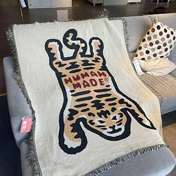 Amazon.co.jp: HUMAN MADE ヒューマンメイド ラグ ブランケット