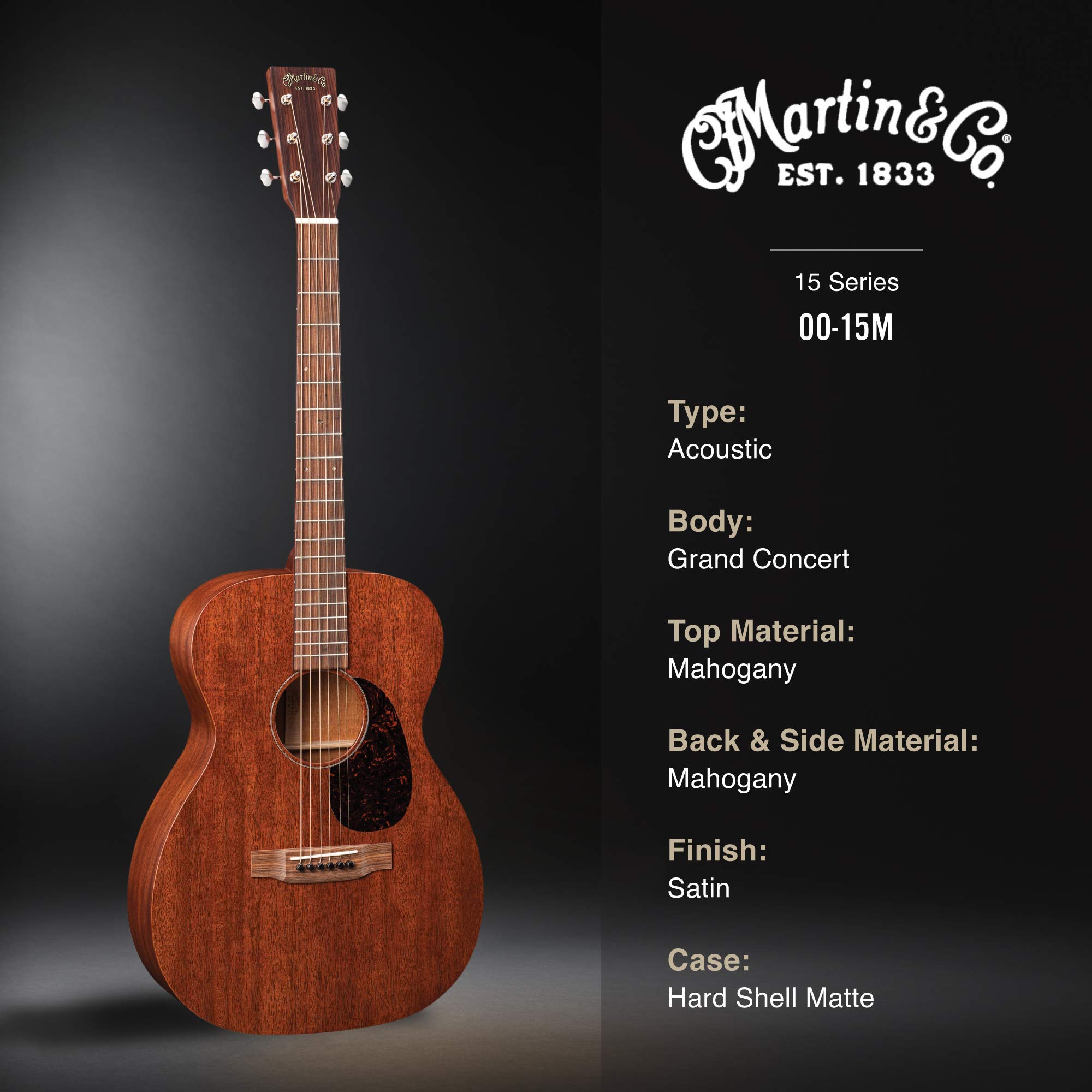 Martin 0-15M Acoustic Guitar : Amazon.ca: Musical Instruments
