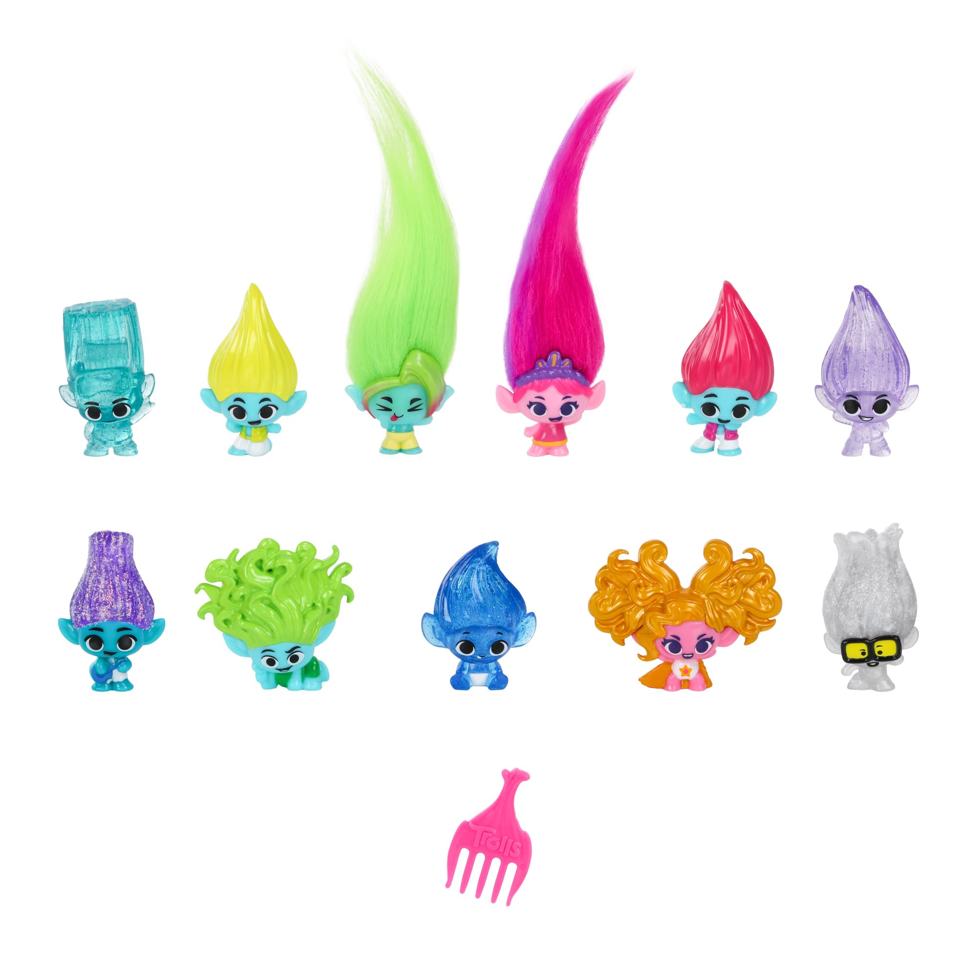 Amazon.com: DREAMWORKS TROLLS Band Together Mineez 11pc Brozone +