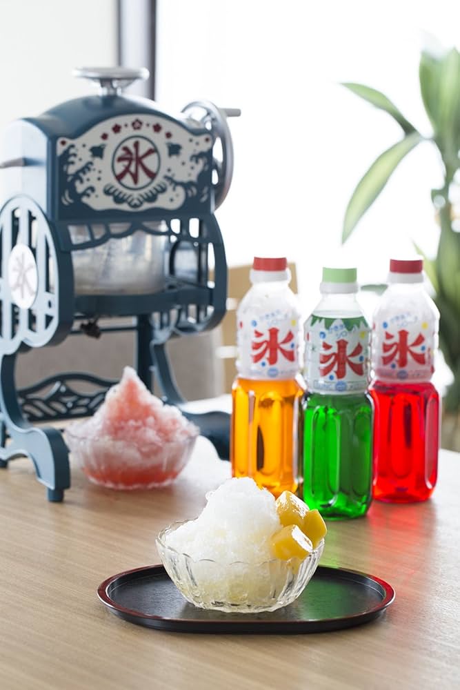 Amazon | ドウシシャ 電動本格ふわふわ氷かき器 ブルー 2016年モデル