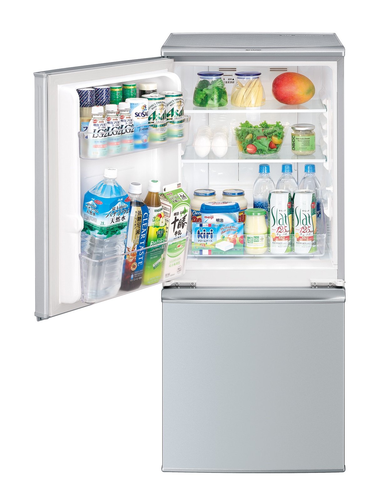 Amazon.co.jp: シャープ 冷蔵庫 つけかえどっちもドアタイプ 137L