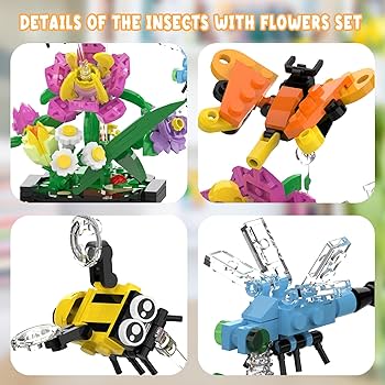 Amazon.co.jp: 昆虫コレクション 組み立てセット レゴアイディアス