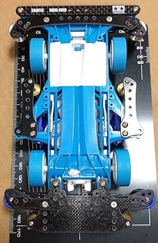 Amazon.co.jp: ミニ四駆 マッハフレーム ライトブルー B-MAX仕様 完成