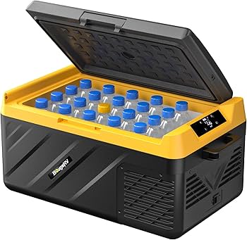 Amazon.co.jp: BougeRV ポータブル冷蔵庫 車載冷蔵庫 20L ポータブル