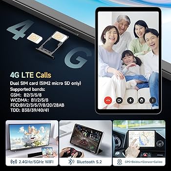 Amazon.com : ALLDOCUBE Android 14 Tablet, 8.4 inch Helio G99 iPlay