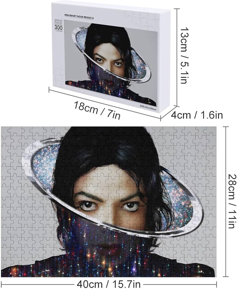 Amazon | マイケルジャクソン ジグソーパズル 300ピース パズル 木製
