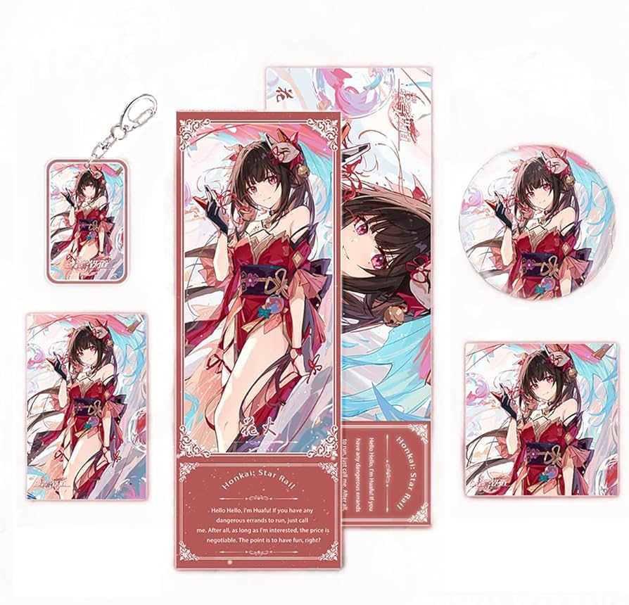 Amazon | 崩壊スターレイル 花火 グッズ キーホルダー 缶バッジ