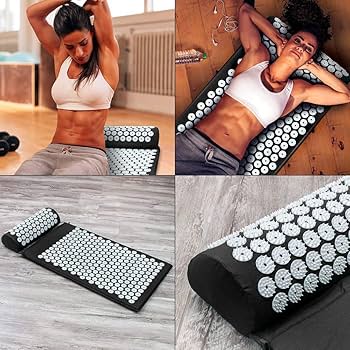 Amazon | 指圧スパイクマットヨガシャクティマットマッサージ