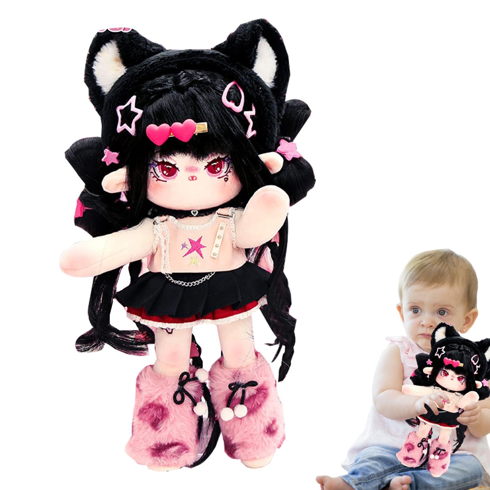 Amazon.co.jp: Shxupjn 着せ替えぬいぐるみ,アニメ着せ替え人形 | 人形