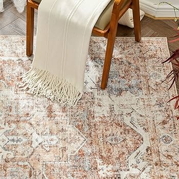 Amazon.com: jinchan Kelda Area Rug 9x12 Washable Living Room Rug