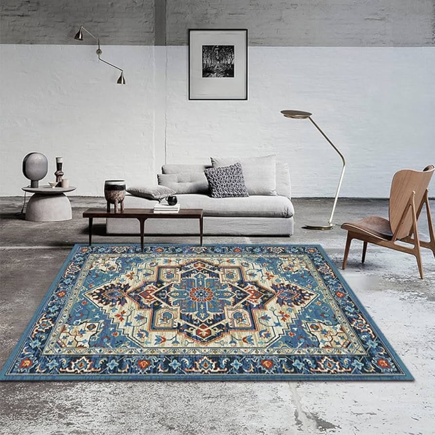 Amazon | [DHTYL] ラグ トルクメン風 洗えるラグ トルコ絨毯 トルコ