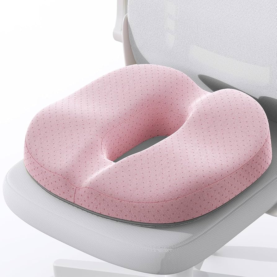 Amazon.com: Benazcap Donut Pillow Seat Cushion - Ergonomic Memory