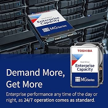 Amazon.com: Toshiba 4TB Enterprise Internal Hard Drive – MG Series