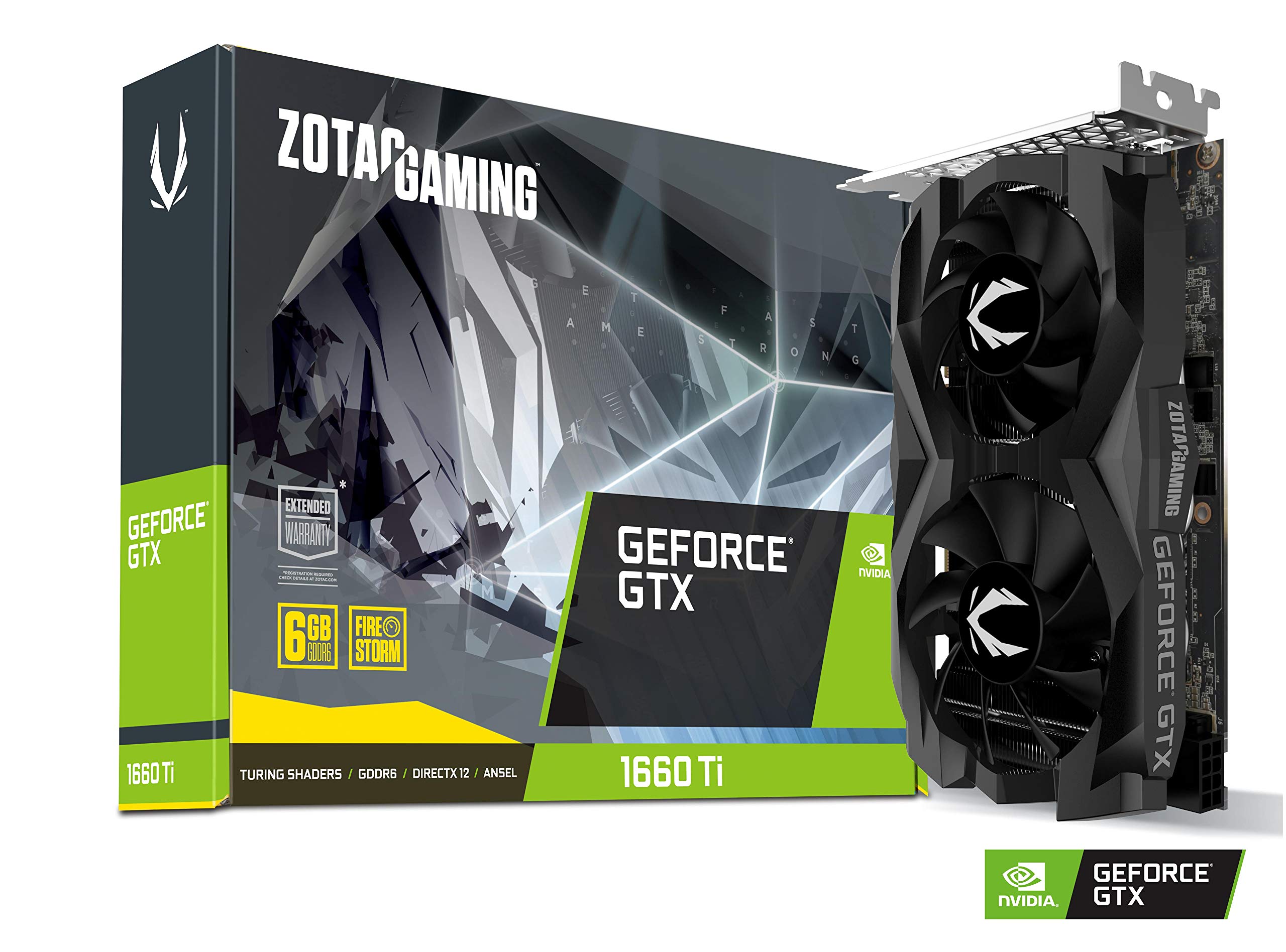 Zotac GeForce GTX 1660 Ti Gaming Dual Fan Graphics Card - 6 GB