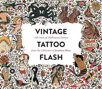 Amazon | Vintage Tattoo Flash: 100 Years of Traditional Tattoos