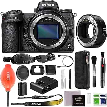 Amazon.com : Nikon Z 6II Mirrorless Digital Camera (1659) with FTZ