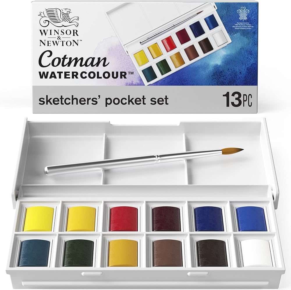 Amazon | Winsor & Newton ウィンザー&ニュートン 水彩絵具 コットマン