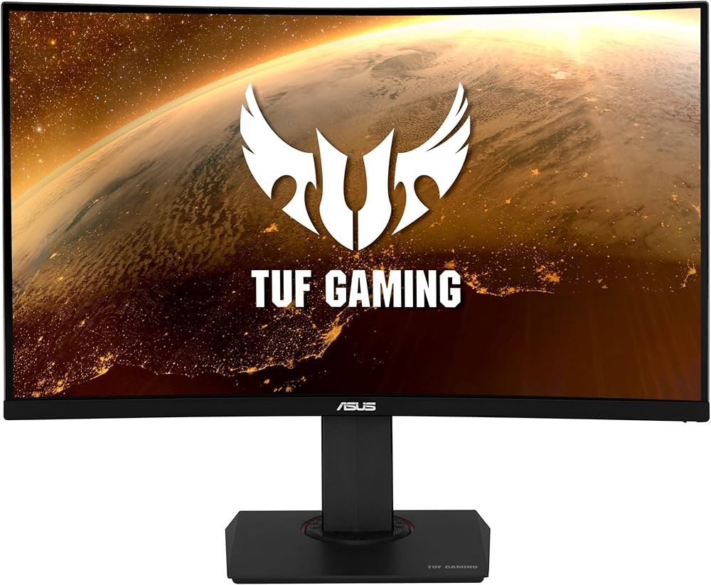 ASUS TUF Gaming VG32V - Curvo 31.5 Pulgadas Gaming Monitor (WQHD
