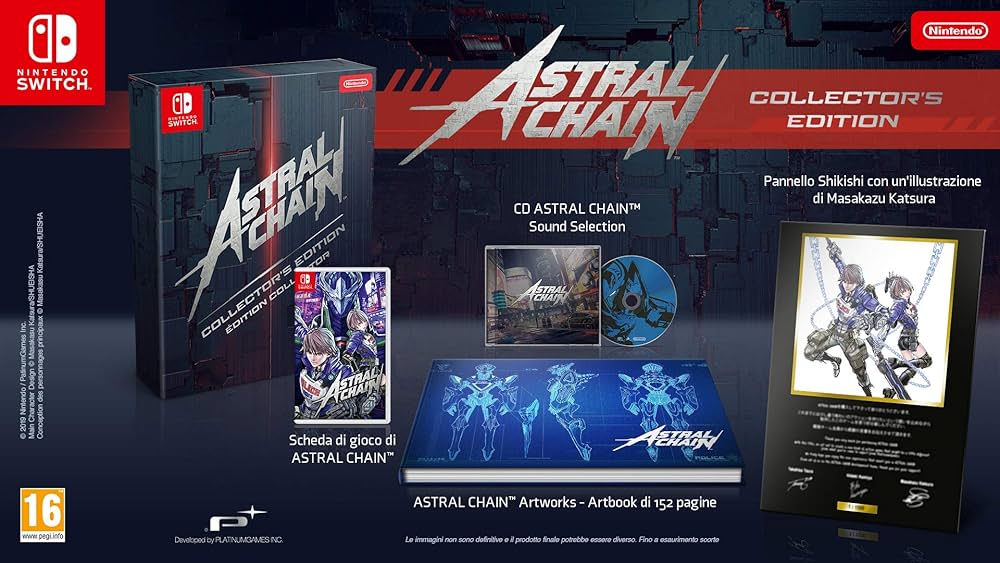Amazon.com: Switch - ASTRAL CHAIN - Collector's Edition - [PAL EU