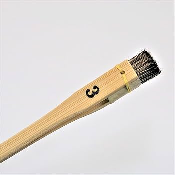 Amazon.co.jp: takeda タケダ ボカシ刷毛 鹿毛 【1本入り