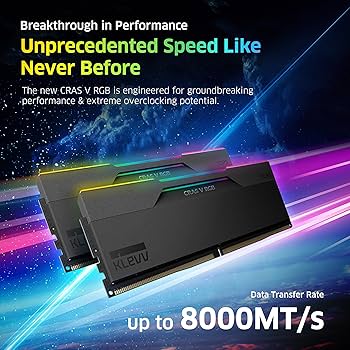 KLEVV CRAS V RGB DDR5 32GB (2x16GB) 7200MHz CL34 SK Hynix A-Die