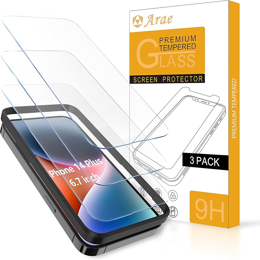 Amazon | ［3枚入］ iPhone 14 Plus フィルム iPhone 13 ProMax ガラス