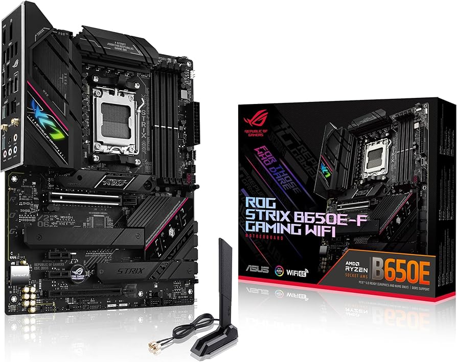 Amazon.com: ASUS ROG Strix B650E-F Gaming WiFi AMD B650 AM5 Ryzen