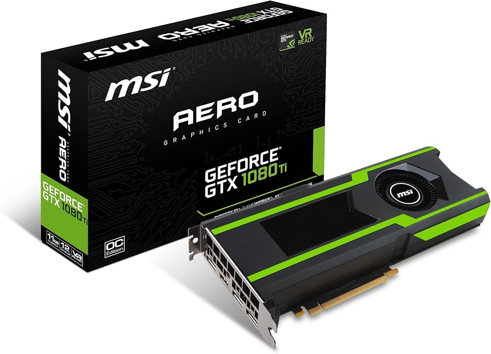 Amazon | MSI ビデオグラフィックカード GTX 1080 TI AERO 11G OC