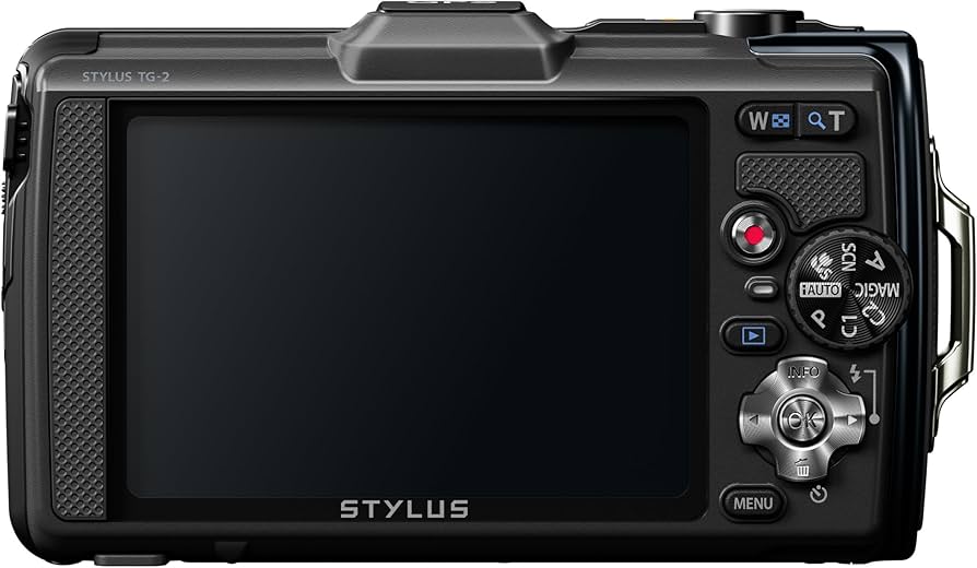 Amazon.com : OM SYSTEM OLYMPUS TG-2 iHS Digital Camera (Black