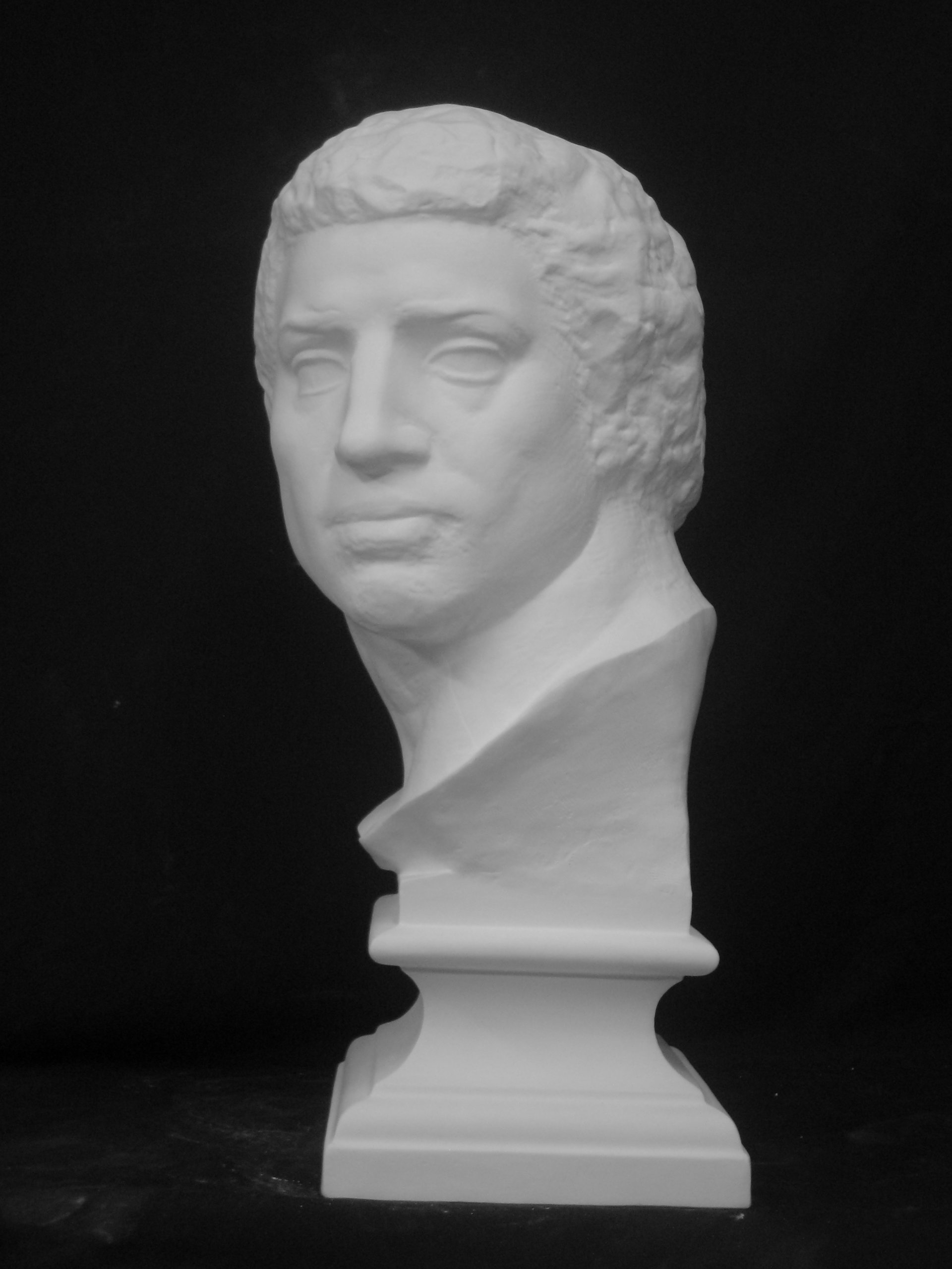 Amazon.co.jp: 石膏像 S－212 ブルータス首像 H．58cm